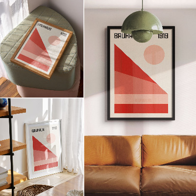 Plakát Geometrická kompozice moderní minimalismus