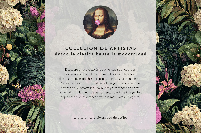 Plakát na zeď Rustikální dobytek na pozadí zeleně a stromů