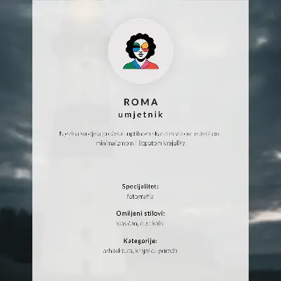Nástěnný plakát přímořské chaty v horách s motivem klidné přírodní krajiny