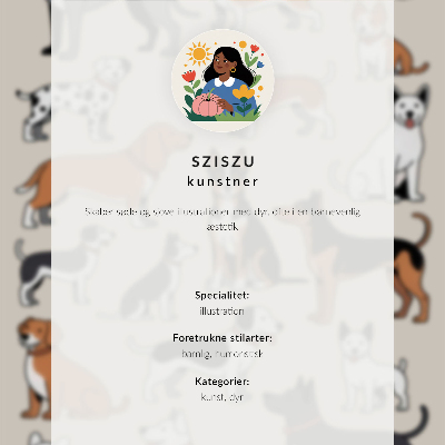 Dekorativní plakát Kotě na šedém pozadí v minimalistickém stylu