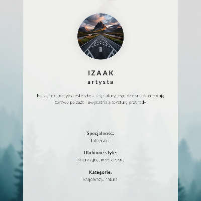 Plakátový obraz Mraky na modré obloze, mír, harmonie