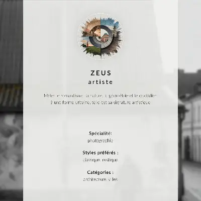 Plakátový obraz rustikální věž s cihlovými taškami na střeše pod modrou oblohou