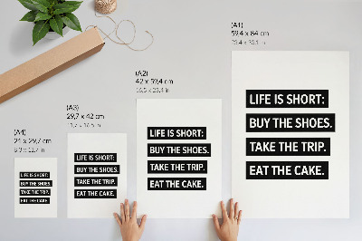Plakátový obraz Písmena na černém pozadí, inspirující typografie