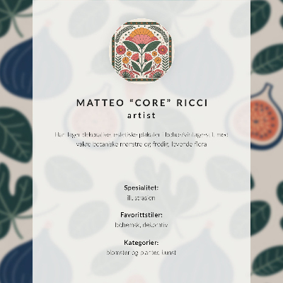 Plakátový obraz Retro květinové motivy bez potíží