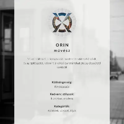 Plakát na zeď noční město odrážející se ve vodě