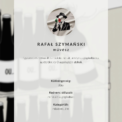 Plakát Barevná kavárna, italské barvy, moderní atmosféra