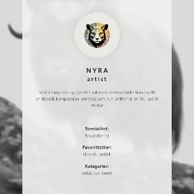 Plakát koně v monochromatickém záběru s nádechem elegance