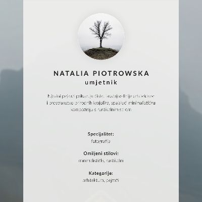 Plakátový obraz Dřevěná chata v minimalistickém stylu u vody