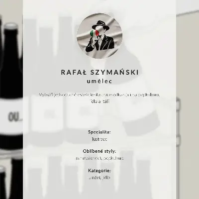 Plakát na zeď stylový s motivem nápoje Aperol a oranžovým pozadím