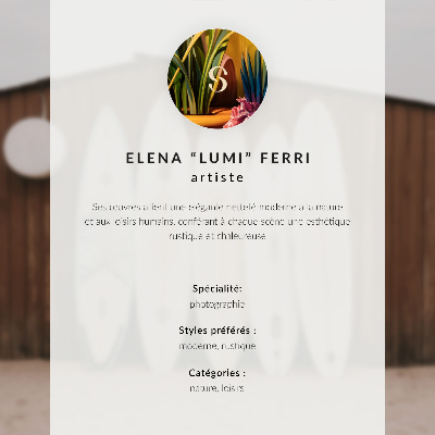 Dekorativní plakát Surfovací prkna na pláži pod modrou oblohou