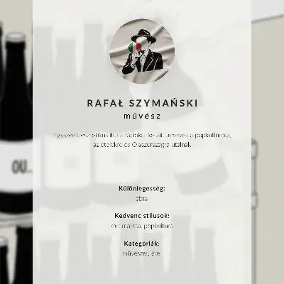 Nástěnný plakát minimalistické kontury obličeje se šálkem kávy