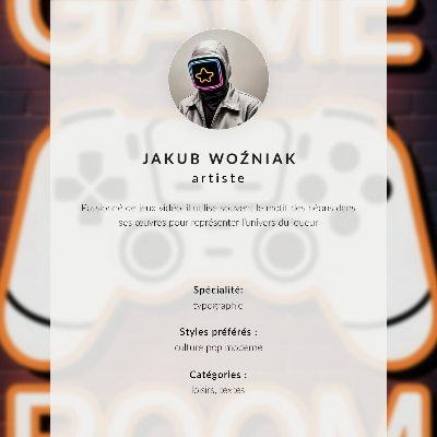 Plakát na zeď Neonový nápis ovladače černé pozadí