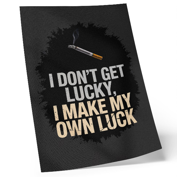 Plakátový obraz Motivační slogan: minimalistický design