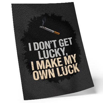 Plakátový obraz Motivační slogan: minimalistický design