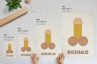 Nástěnný plakát Grafika ve stylu Bauhausu od Dickhausu