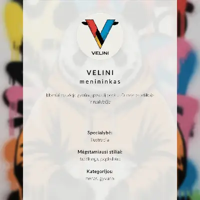 Plakát na zeď panda v graffiti mikině s motivem pouličního stylu