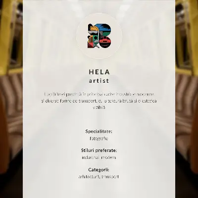 Nástěnný plakát s motivem moderního geometrického designu interiéru