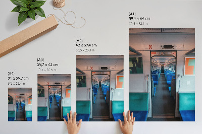 Nástěnný plakát Harmonie moderního geometrického designu interiéru