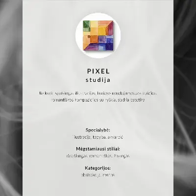 Plakát barevné květiny v moderním stylu pro radostnou atmosféru