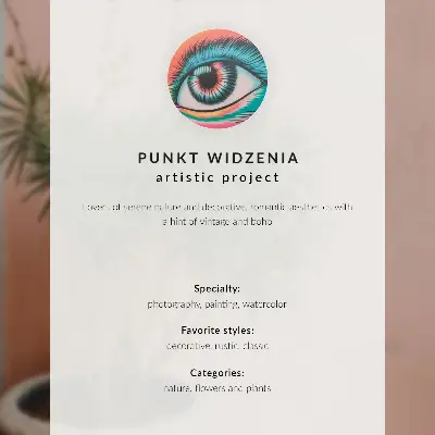 Nástěnný plakát malebný ostrov s domy, stromy a klidnou vodou