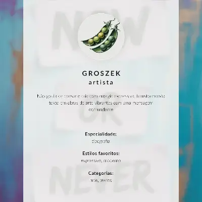 Plakát na zeď s dynamickými barvami, inspirativním textem a moderní atmosférou