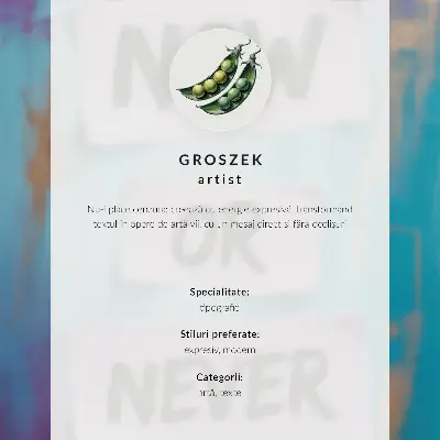 Plakát na zeď s dynamickými barvami, inspirativním textem a moderní atmosférou