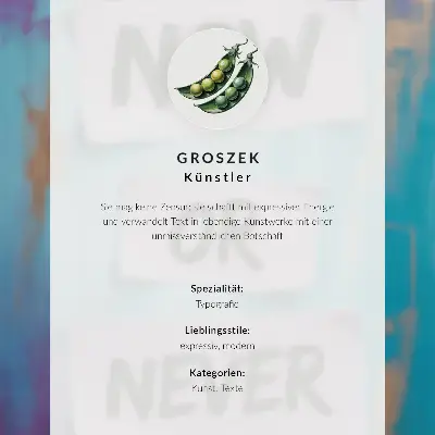 Plakát na zeď s dynamickými barvami, inspirativním textem a moderní atmosférou