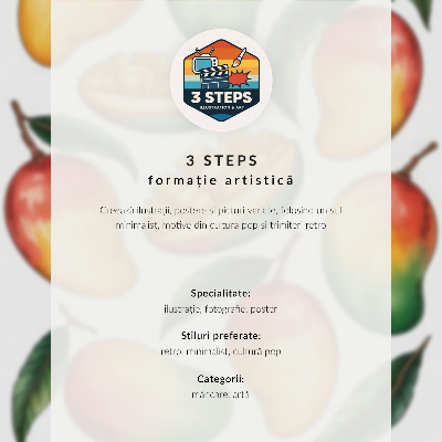 Plakátový obraz Ruka s grapefruitem, zářivými barvami pop art