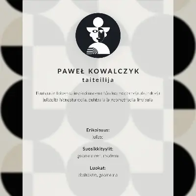 Plakát Geometrické tvary v harmonickém minimalistickém stylu