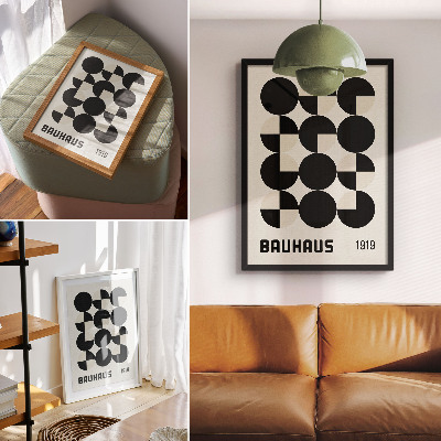 Plakát Geometrické tvary harmonie modernita minimalismus