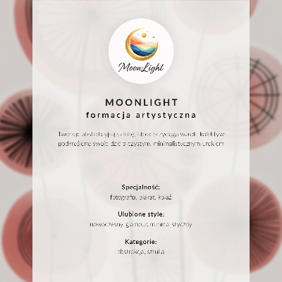 Plakát Futuristický portrét plný energických barev