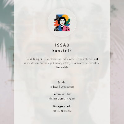 Plakát na zeď Postava v poušti, surrealistický motiv