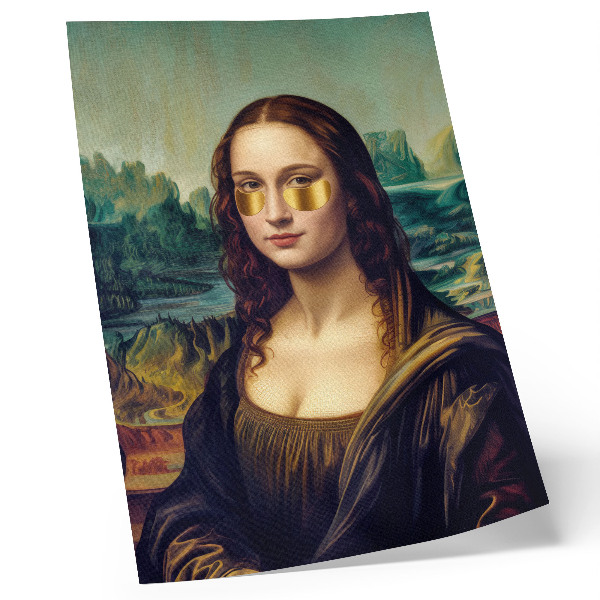 Dekorativní plakát Zlato překrývá tradici moderního stylu