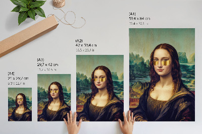 Dekorativní plakát Zlato překrývá tradici moderního stylu