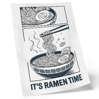 Plakátový obraz Hůlky z misky ramen ve stylu komiksu nasáknou chuť