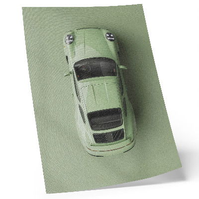 Plakát na zeď Moderní auto v odstínu zelené