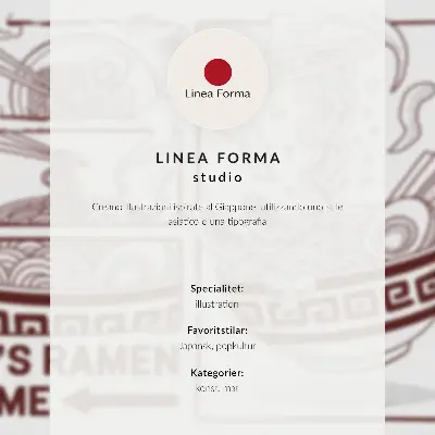 Plakátový obraz Černá kočka Ramen Bowl v japonském retro stylu
