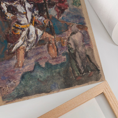 Plakát na zeď Studie podle Dürera: Svatý Kryštof II. od Albrechta Dürera