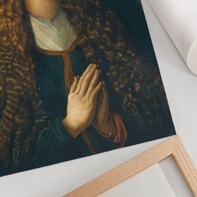 Dekorativní plakát Portrét mladé ženy s rozpuštěnými vlasy, 1497, od Albrechta Dürera