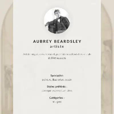 Nástěnný plakát Heraldův průzkum založený na Aristofanově Lysistratě od Aubreyho Beardsleyho