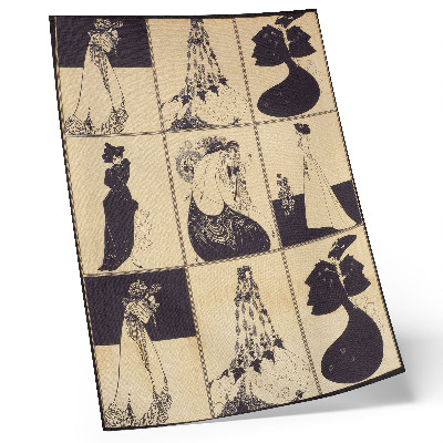 Plakát na zeď Panel od Aubrey Vincent Beardsley