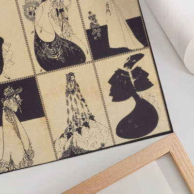 Plakát na zeď Panel od Aubrey Vincent Beardsley