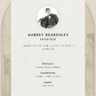 Dekorativní plakát Ilustrace Kay Nielsenové ke knize „Na východ od Slunce a na západ od Měsíce“ od Aubrey Beardsleyové