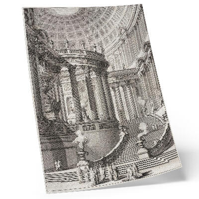 Nástěnný plakát Starověký chrám – Giovanni Battista Piranesi