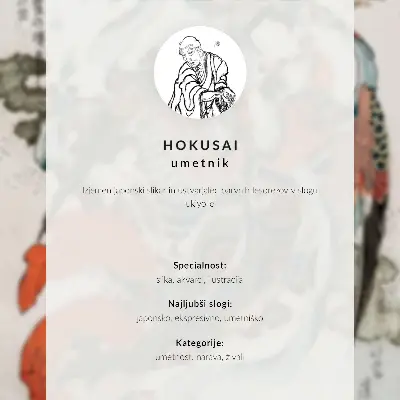 Plakát na zeď starožitný japonský dřevotisk od Hokusaie s motivem vodopádu Jošicune v provincii Izumi (1833–1834)