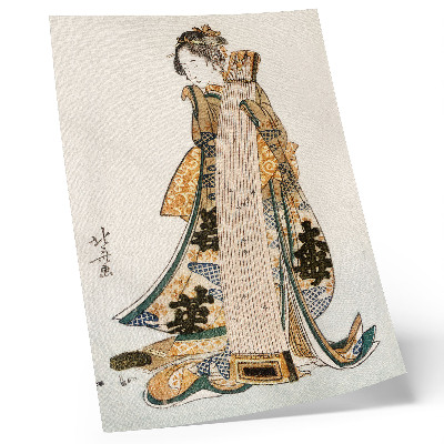 Plakát na zeď Japonský Hokusai (1760-1849) ve stylu vintage ukiyo-e