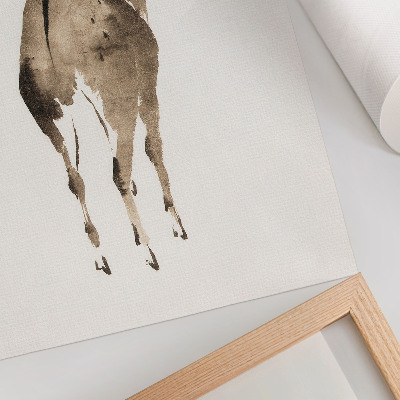 Plakát na zeď Katsushiki Hokusai's Deer (1904), vintage zvířecí ilustrace