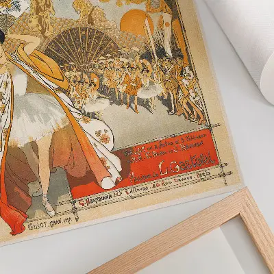 Nástěnný plakát k filmu Sen (1891) od Théophila Alexandre Steinlena