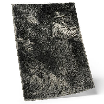 Plakát V kasárnách – Théophile Alexandre Steinlen