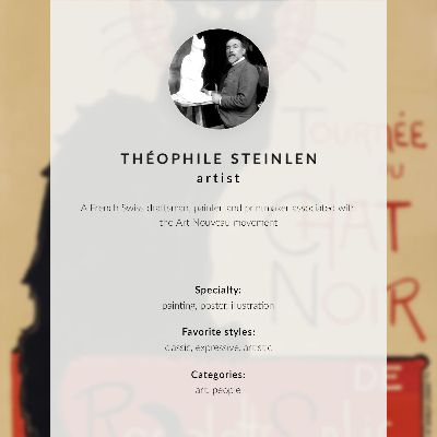 Plakát V kasárnách – Théophile Alexandre Steinlen